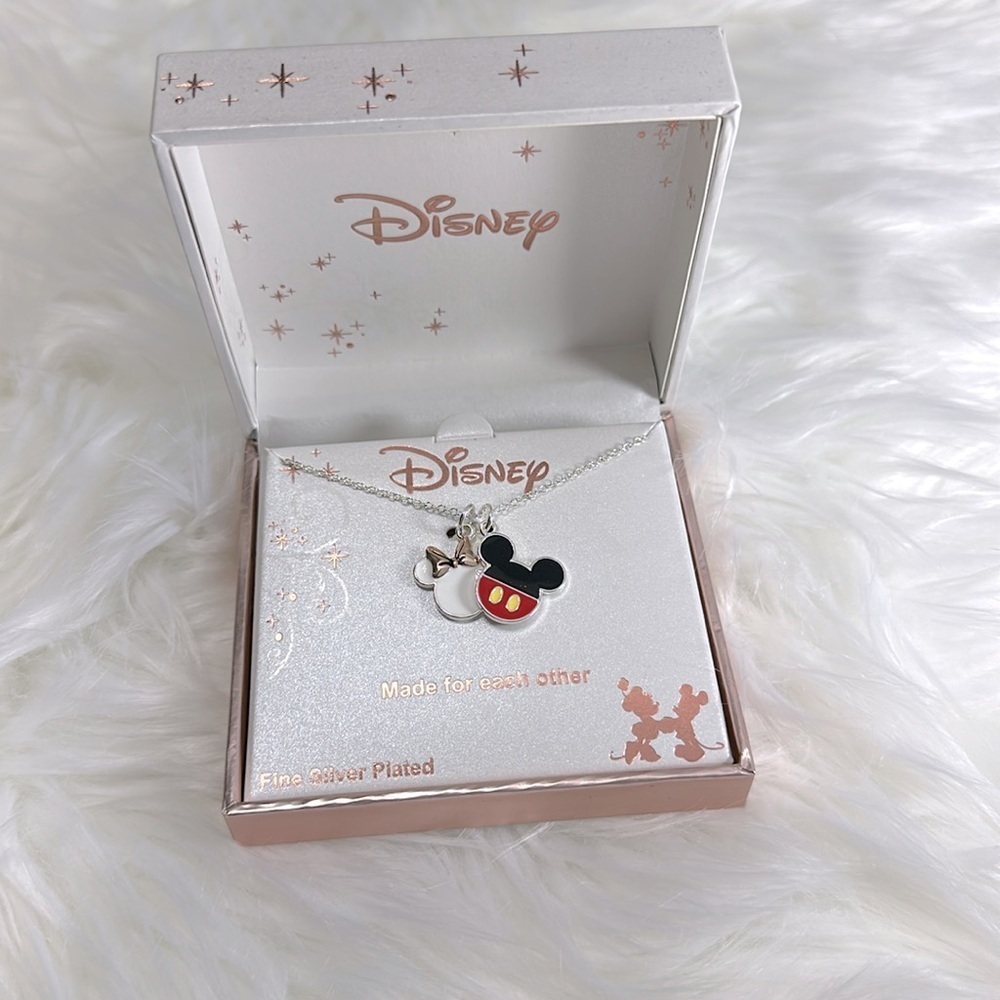 Disney Minnie Mickey Necklace